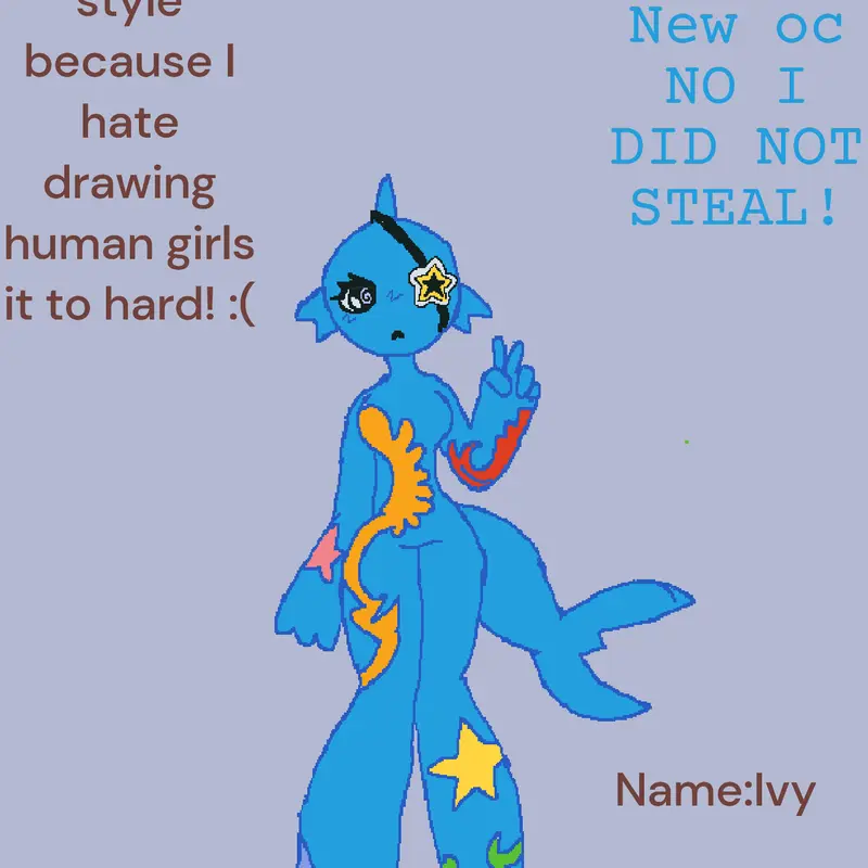 New oc+new art style by @JustMeUhR