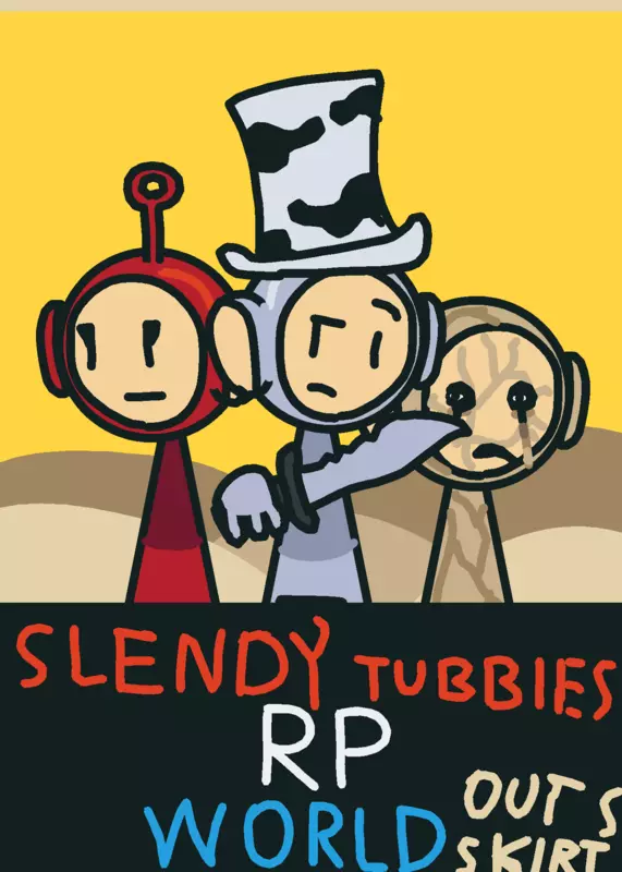 Slendy tubbies rp "main land" by @tinkywinky256