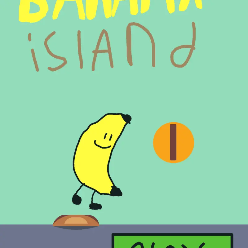 Banana island by @RustyPickles