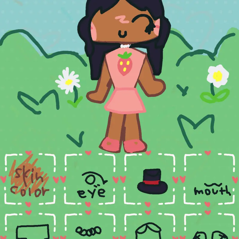 Make your character in my style by @Cinamwenroll