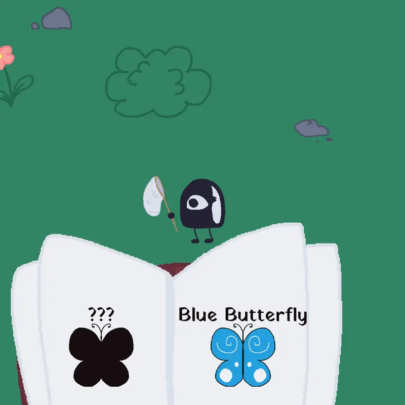 Butterfly Catcher by @Derpy_Crow