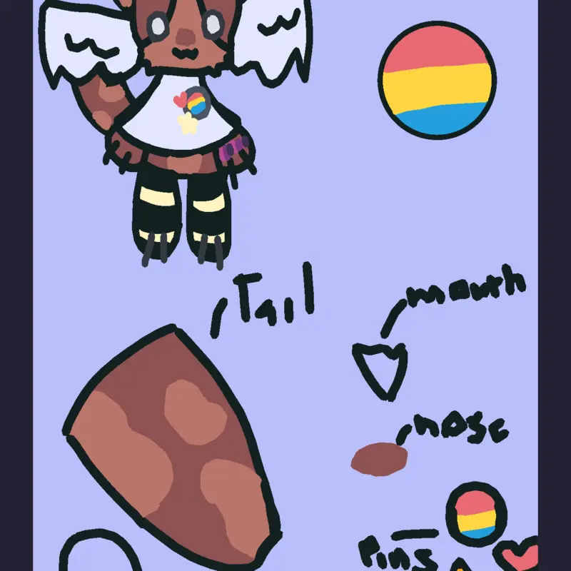 Pls remixe my oc of my b-day 🥺 by @Pebbledraws