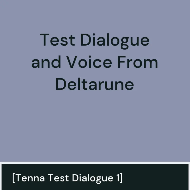 Dialogue from Deltarune by @Microwardthedog