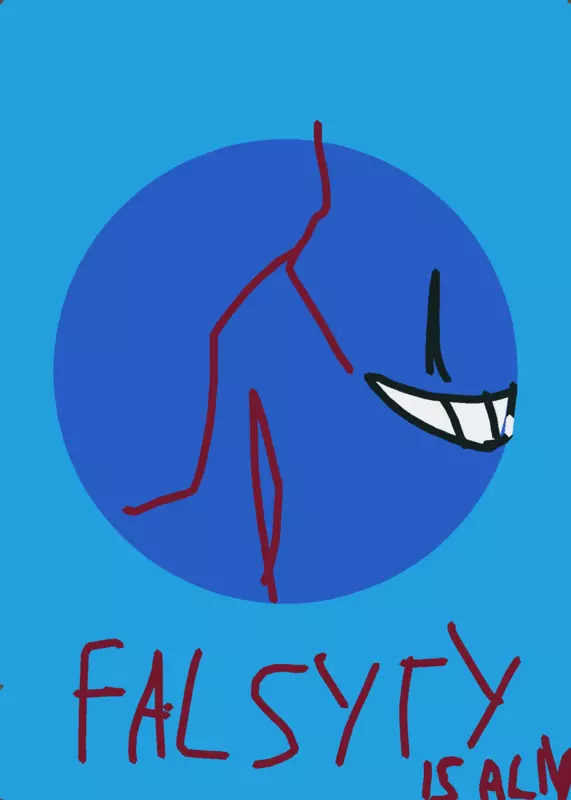 Falsity is alive by @golf_ball-officialis