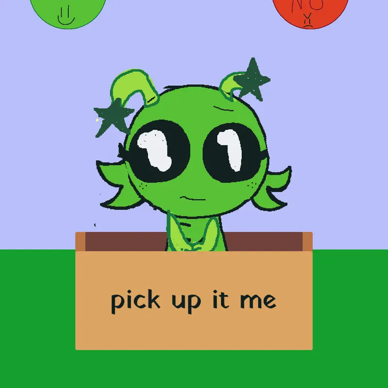 Ali the alien took long... by @iluvsprunki1
