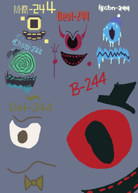 B-244 Pallet Variants