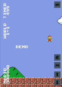 Super Mario bros demo