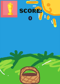 Simply catch the fruits