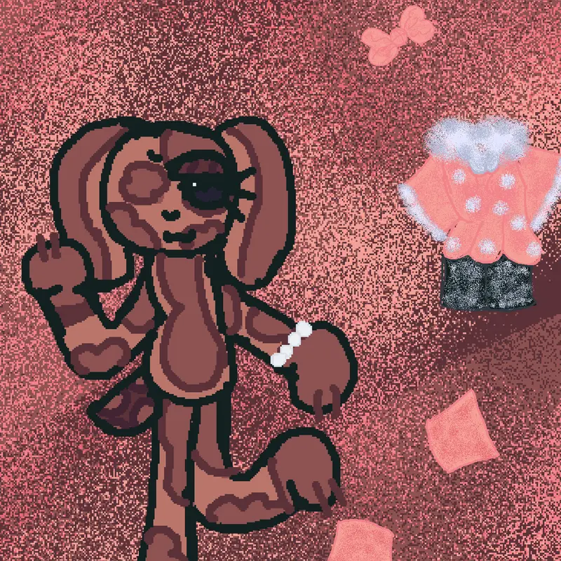 Oc dress up!!! by @fossilcakelover