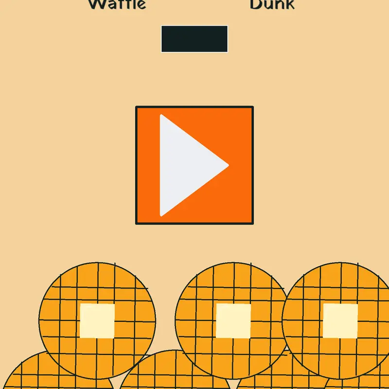 Waffle Dunk by @Pixelation_13