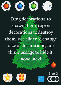 Make a Christmas tree ;3