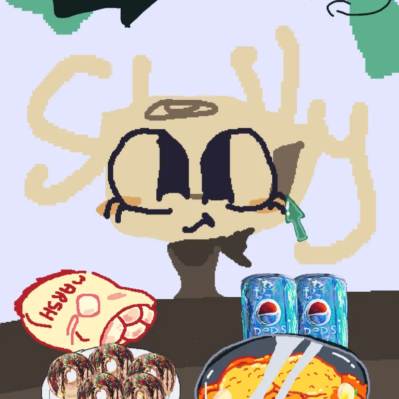 Mukbang game by @IDKCAT1234