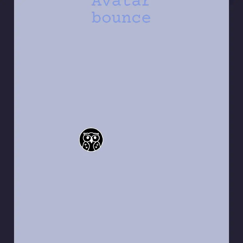 Avatar bounce by @OtisTheCat