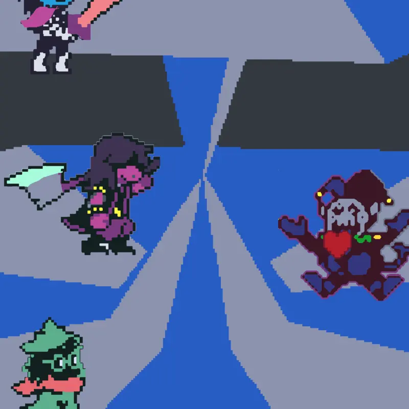 Jevil chaos chaos by @JEVILCANDO_ANYTHING35