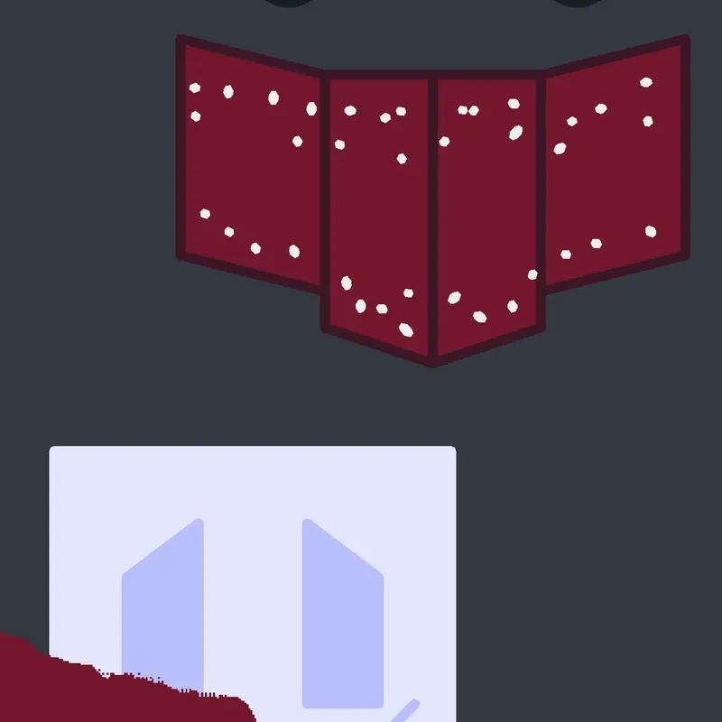 Mirrored Rooms by @ThatOneBlueGuy