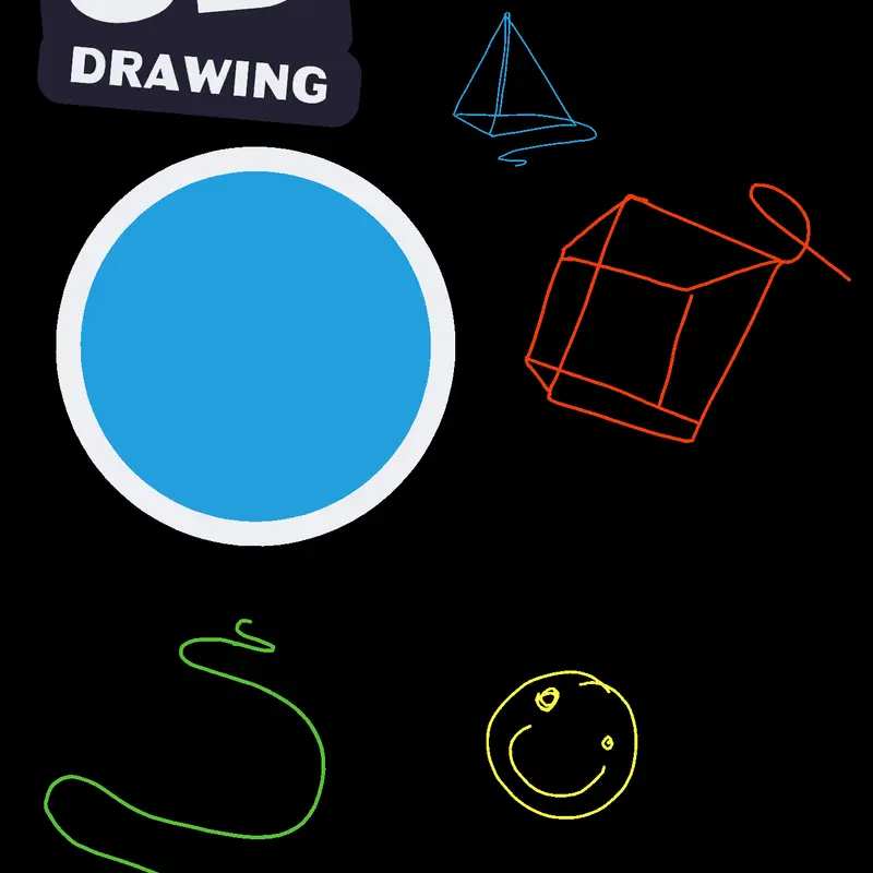 3D DRAWING! by @harprah
