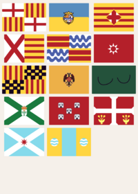 Spanish cities flags slop 🇪🇸 (more to come...