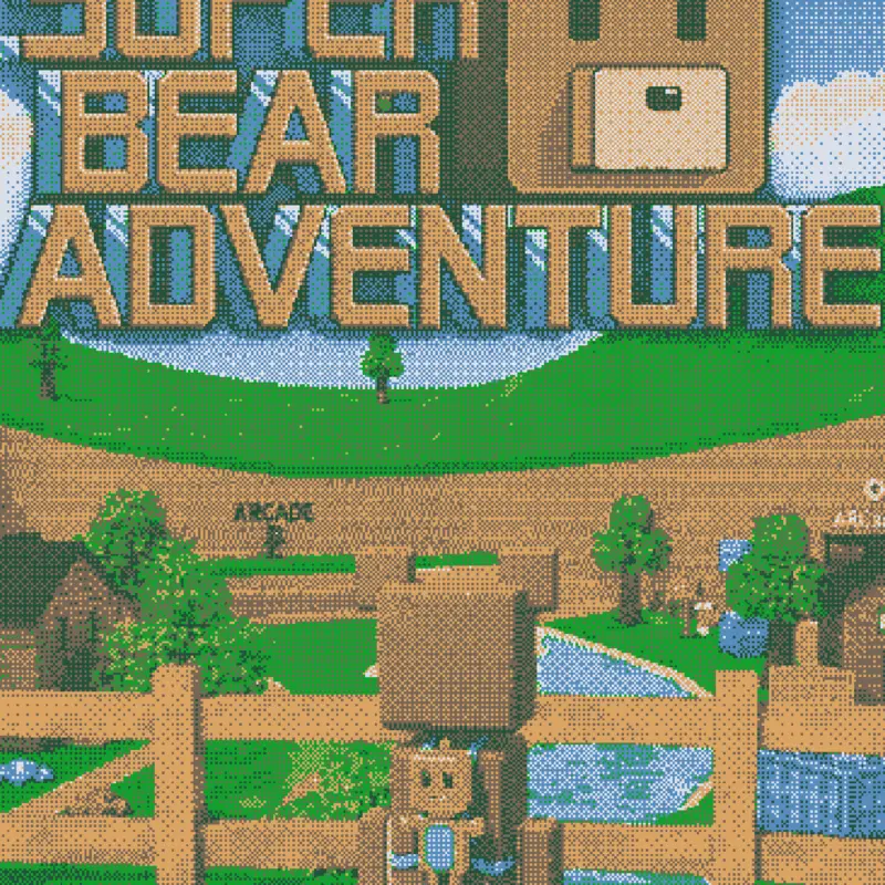 Super bear adventure 🐻 by @Ewes