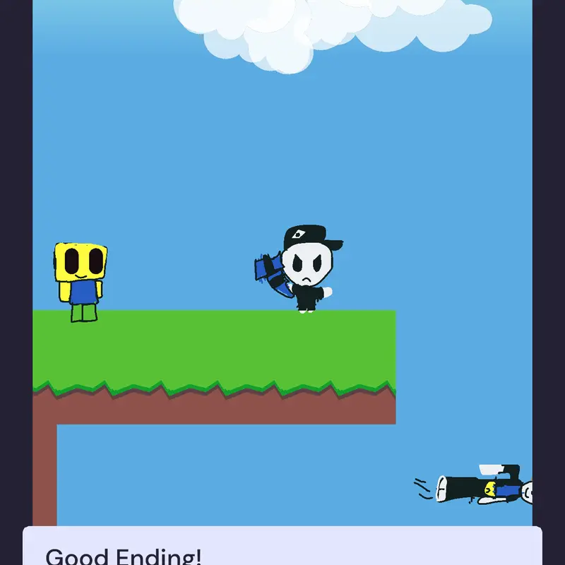 Save noob from the hacker! by @duolingo_guy