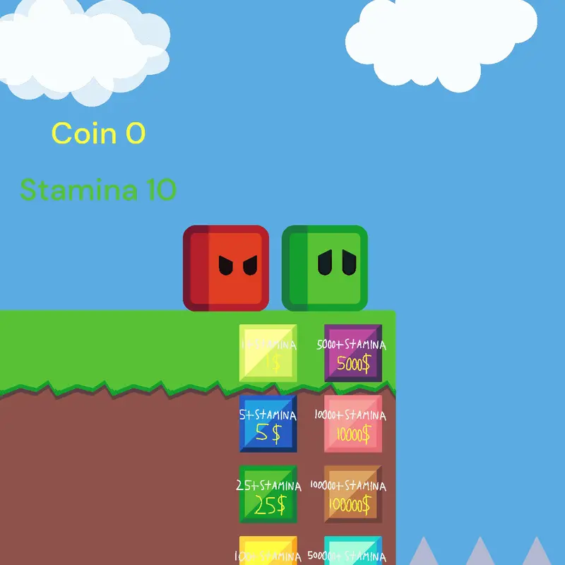 Thrown The Green-Cubes by @Green_The_Jaden