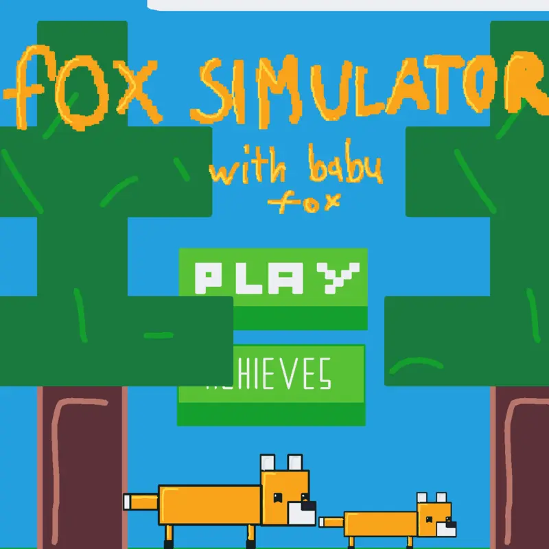 Fox simulator with baby fox🦊🦊🦊 by @SlimsDeals