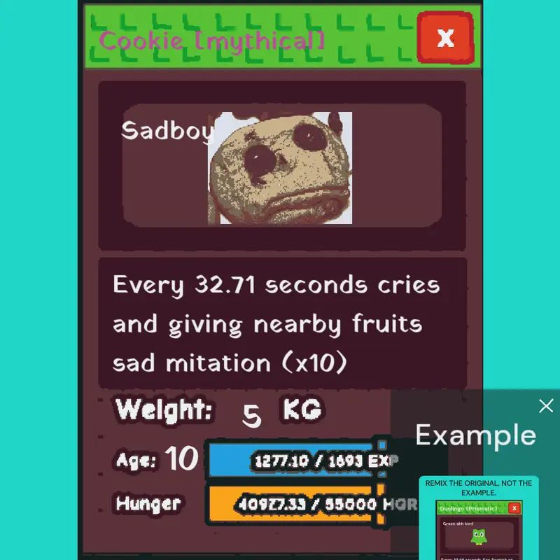 Game by @infnumbers