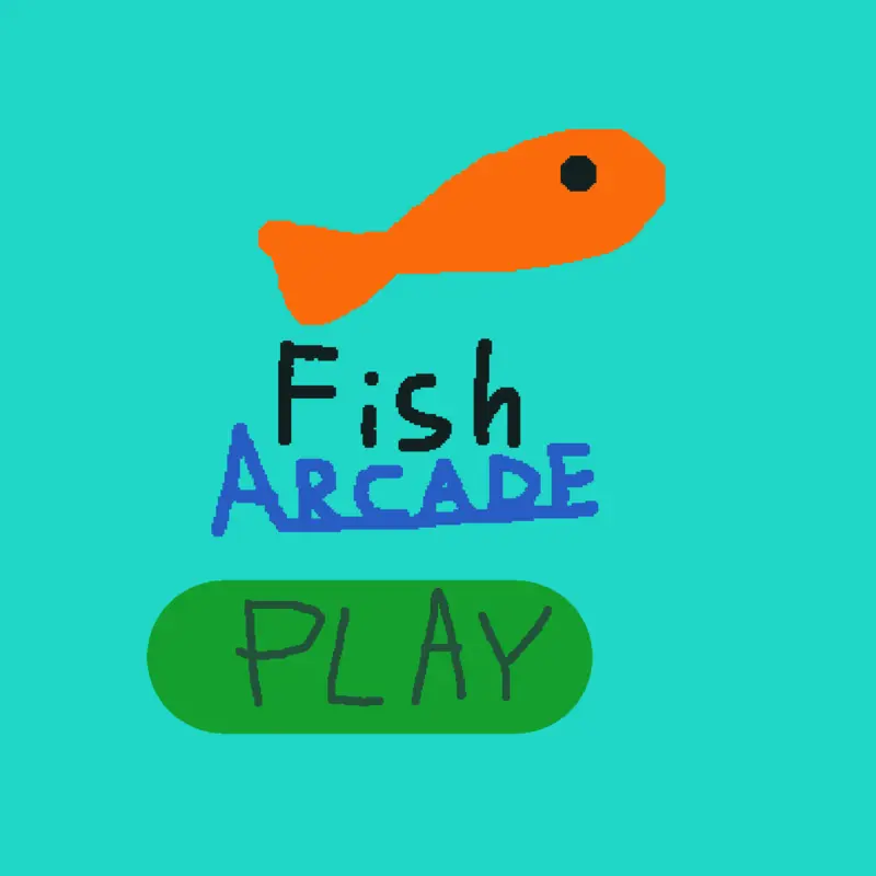 Fish arcade game by @goldy_fishy