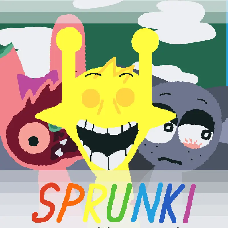 Sprunki mod phase 3 green night by @Sans-2026