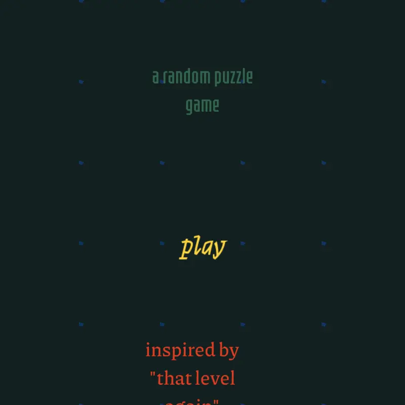 Game by @12am