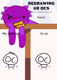 Redrawing ur ocs!