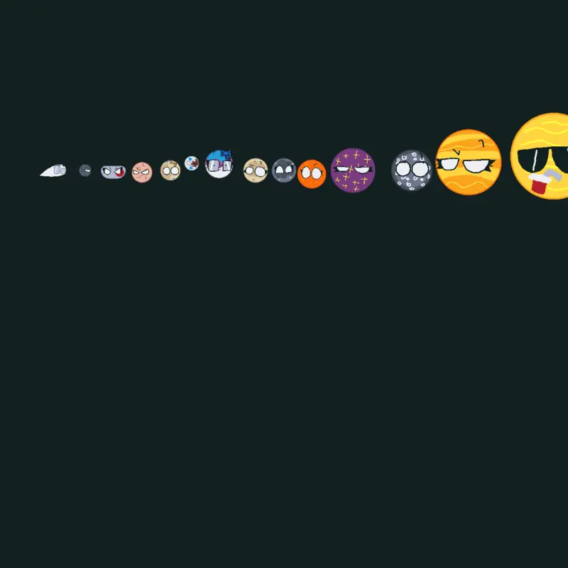 Planetballs ucd by @rthats