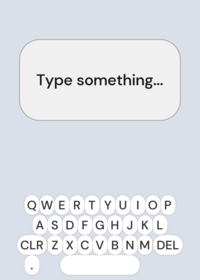 Working Keyboard