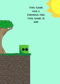 Cube Ending Game But Animated Endings [EARLY...