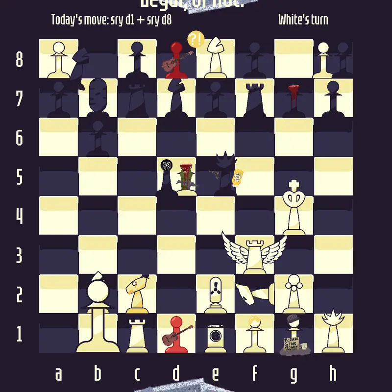 Chess No Rules: Day 23 by @orbmultipliedbyone
