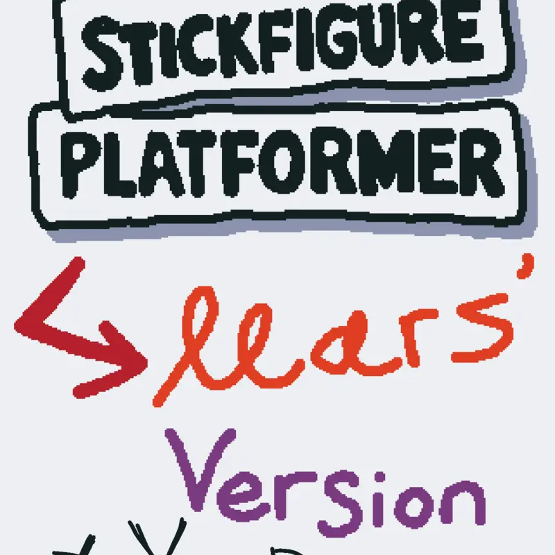 Stickfigure Platformer + You :3 by @ur_fav_mars