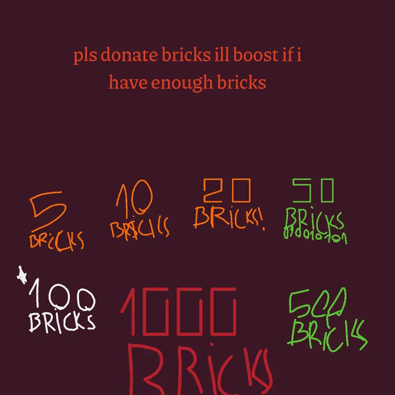 PLS DONATE by @a_REDACTED_creator