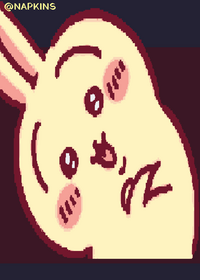 Usagi headbopping animation