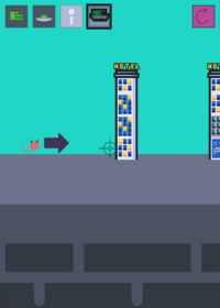 DESTROY THE CITY WITH PINK CAT STICKMAN!