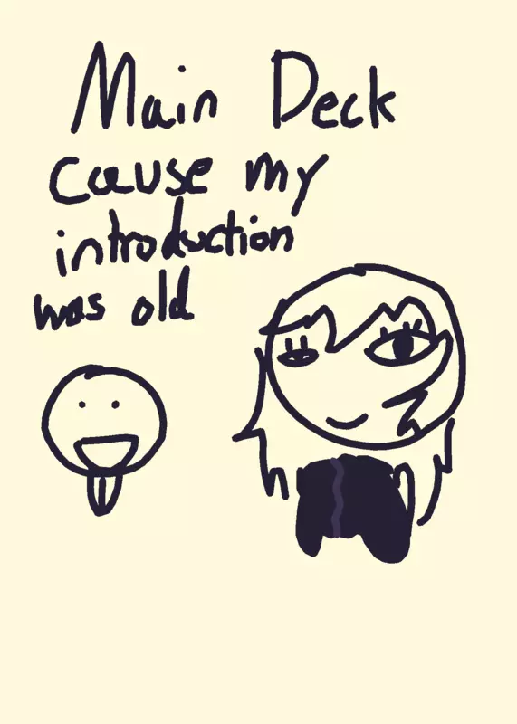 Main deck by @Oopsie_dasies