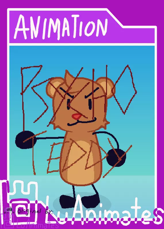 Psycho Teddy - Animation by @LuAnimates