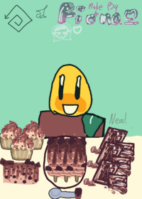 Mukbang with chocolate