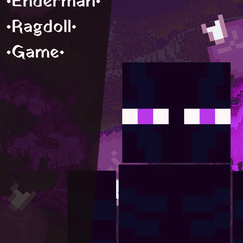Untilted Enderman Ragdoll Remake by @Fupay_Studio