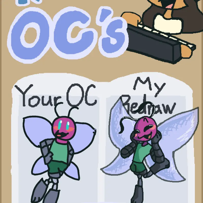 Redrawn OC by @-nyan_cat