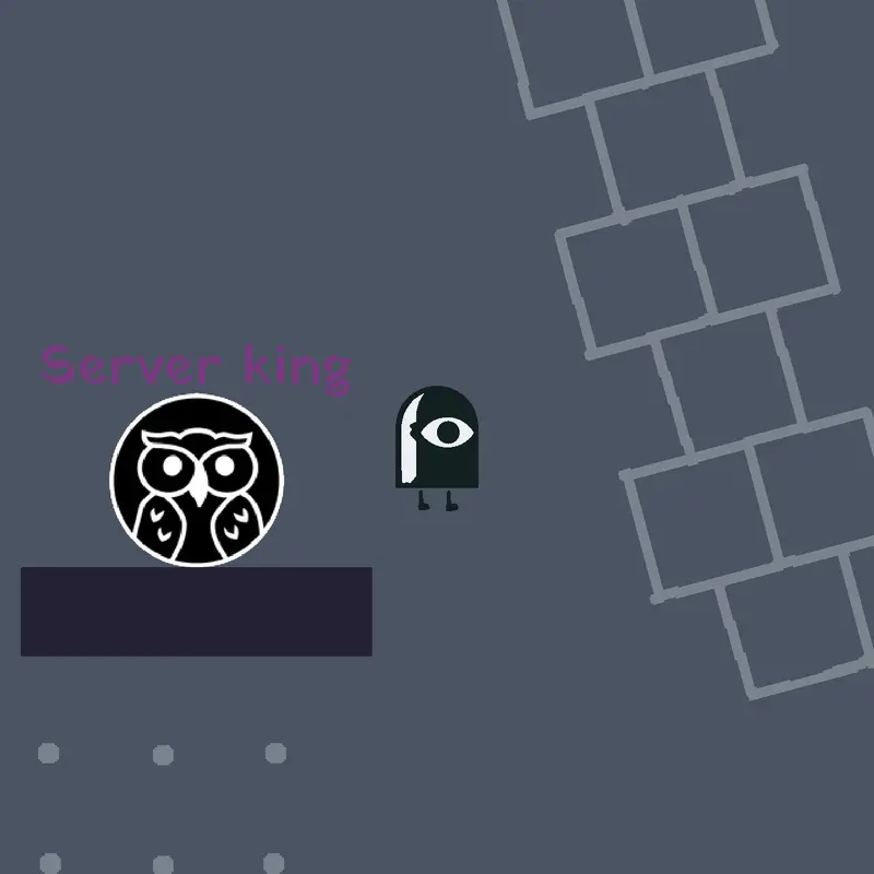 The Server Of Doom by @thecoinguy