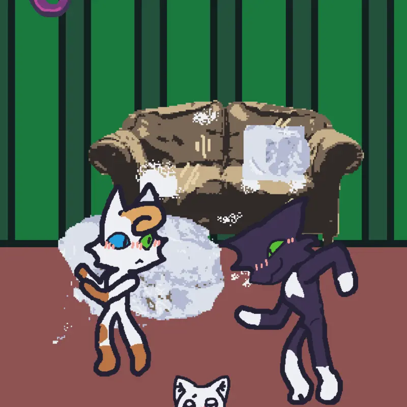 A lil animation IT LOOKS CHOPPY T-T by @kitty_kat000