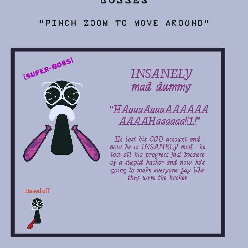 Average dummies as bosses by @Lost_ones
