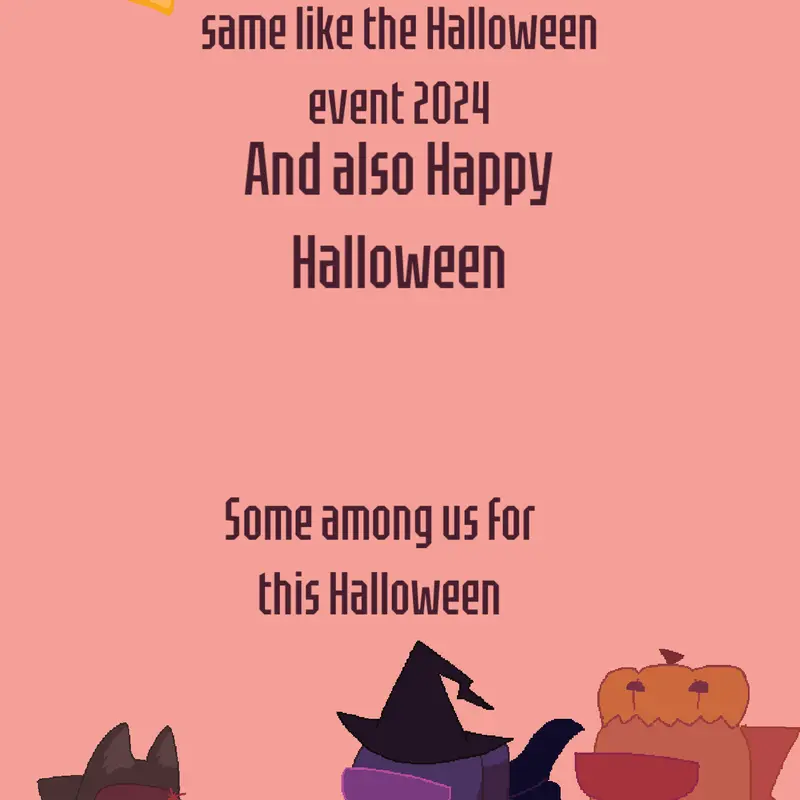 AMONG US HALLOWEEN by @Neon_Dark123