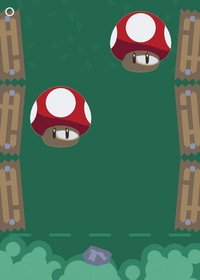 Hit the mushrooms!