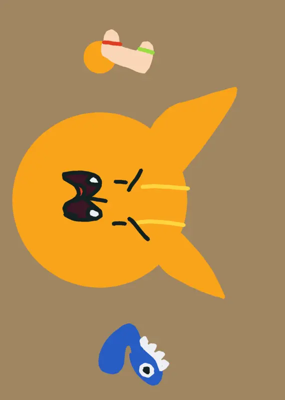 Boomerang cat adventure by @elianaangelo