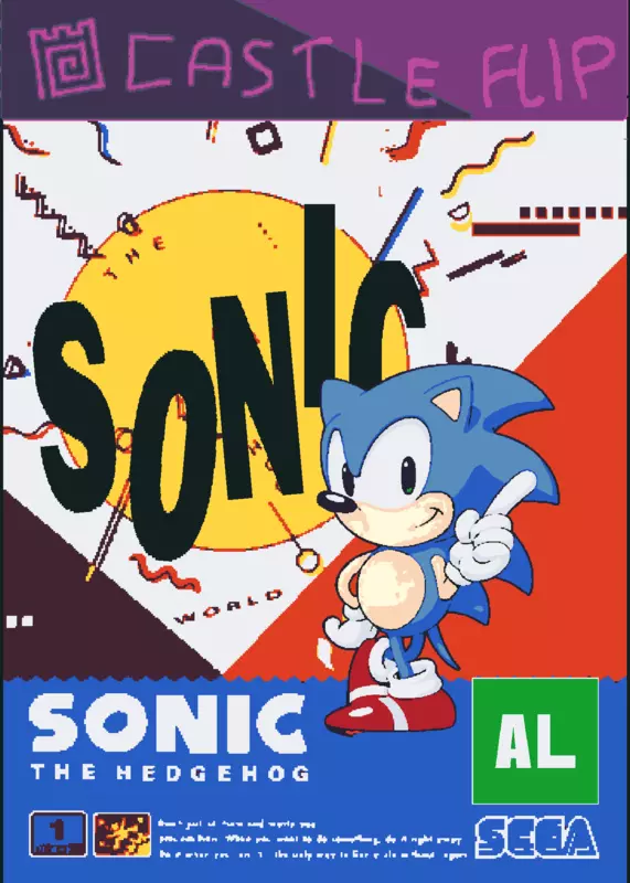 SONIC REMAKE by @CASTLE_FLIP